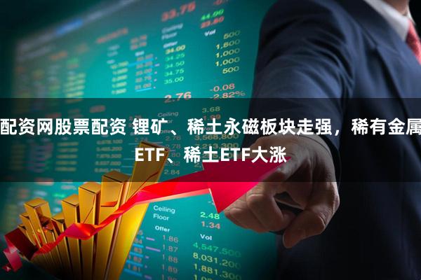 配资网股票配资 锂矿、稀土永磁板块走强，稀有金属ETF、稀土ETF大涨