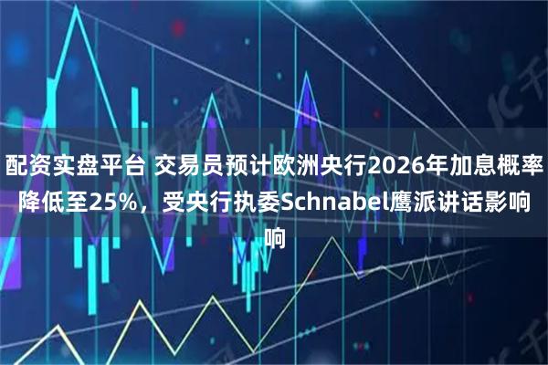 配资实盘平台 交易员预计欧洲央行2026年加息概率降低至25%，受央行执委Schnabel鹰派讲话影响